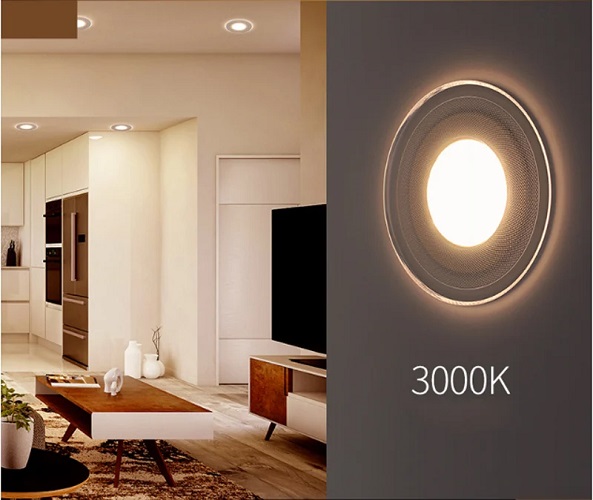 Acheter 5W 3 couleurs d'affichage LED spot de plafond ,Yaoundé ,Cameroun