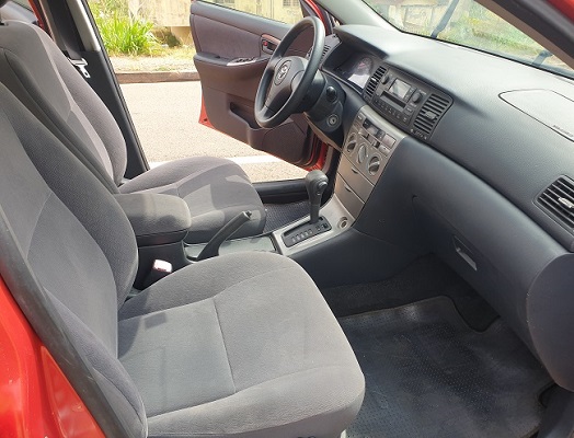 Belle Rouge 2007 Toyota Corolla Runx  Automatique Full Option à vendre à Yaoundé  Cameroun