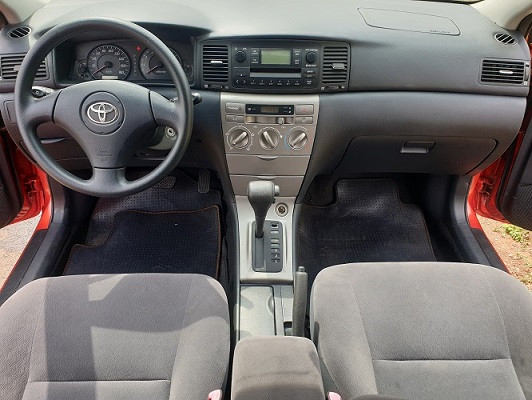 Belle Rouge 2007 Toyota Corolla Runx  Automatique Full Option à vendre à Yaoundé  Cameroun